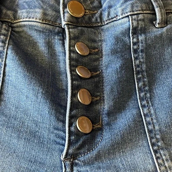 Democracy ab Technology Stylish Blue Distressed Jeans size 8 - Picture 5 of 10